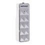 LUMINARIO LED DE INTERIOR SOBREPONER PANIC-JUNIOR 5110-1 NEO GRIS CLARO METALICO ESTEVEZ LIGHTING