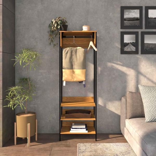 ESTANTE MADERA 3 NIVELES 151 X 51 X 29 CM MODULAR TZALAM