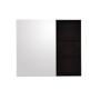 ESPEJO PARA BAÑO CON BOTIQUÍN RECTANGULAR MADERA MELAMINA 80 X 70 CM CON LUZ LED