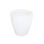 MACETA DE POLIETILENO CONICURVA MEDIANA BLANCA 30 CM PARA INTERIOR Y EXTERIOR