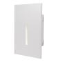 LÁMPARA LED DE EMPOTRAR EN MURO, LUZ CÁLIDA, 2W, IP65, USO EXTERIOR/INTERIOR