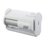 SENSOR DE MOVIMIENTO CON ALARMA SONORA Y TIMBRE, ALCANCE 8 METROS
