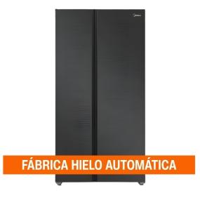 REFRIGERADOR 25 PIES SIDE BY SIDE 2 PUERTAS SPACEMASTER BASALT GRAY