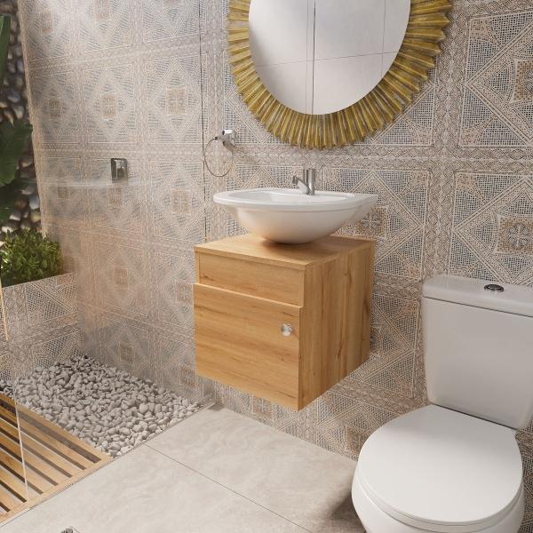 MUEBLE PARA BAÑO FLOTANTE 16" DUNA MDP