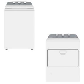COMBO WHIRLPOOL LAVADORA 18KG Y SECADORA GAS 20KG BLANCO
