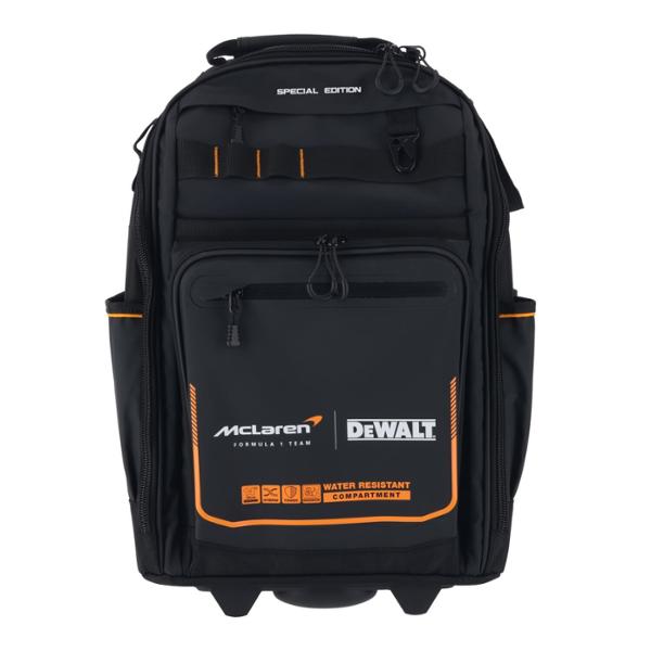MALETIN PORTA HERRAMIENTAS DE NYLON 28.7 L GRANDE PROFESIONAL CON RUEDAS EDICION MCLAREN