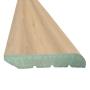 ZOCLO VINÍLICO DE LUJO NARETA CAFÉ TIPO MADERA 6 CM X 2.4 M