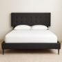 CABECERA INDIVIDUAL DICASA BILBAO NEGRO + BASE CAMA SLIM