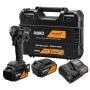 KIT LLAVE DE IMPACTO 18V 1/2" BRUSHLESS 2 BATERÍAS 5 AH Y CARGADOR COMPACTA MCLAREN