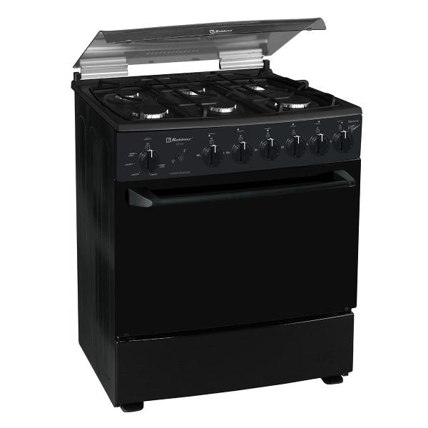 ESTUFA DE PISO GAS LP CONVERTIBLE A NATURAL 30 PULGADAS 6 QUEMADORES TERMOCONTROL