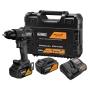 KIT ROTOMARTILLO BRUSHLESS MCLAREN 18V 1/2" 2 BATERÍAS 5.0 AH Y CARGADOR