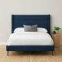 CABECERA INDIVIDUAL DICASA LUGO AZUL + BASE CAMA SLIM