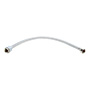 MANGUERA FLEXIBLE PARA AGUA DE VINILO 0.55M 1/2"