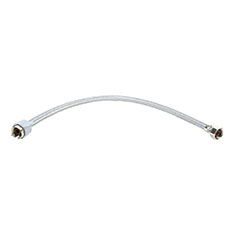 MANGUERA FLEXIBLE PARA AGUA DE VINILO 0.55M 1/2"