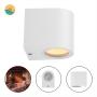 LÁMPARA LED DE MURO EXTERIOR COSTA LINE BLANCO 2400K IP65 CON FOCO INCLUIDO