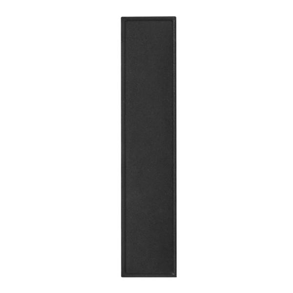 LÁMPARA LED DE MURO DUPLO 25W NEGRO LUZ CÁLIDA 3000K DIRECTA E INDIRECTA