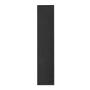 LÁMPARA LED DE MURO DUPLO 25W NEGRO LUZ CÁLIDA 3000K DIRECTA E INDIRECTA