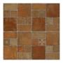PISO CERÁMICO DORIA 44 X 44 CM ROJO TIPO EXTERIOR CAJA CON 1.92 M2