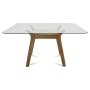 MESA DE COMEDOR PARA 8 NOGAL JUKO