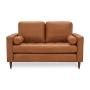 SOFÁ LOVE LINKA PU 2 PLAZAS 155 X 90 X 80 CM CAMEL
