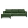 SALA ESQUINERA SECCIONAL RIVI TELA 2.60 M VERDE