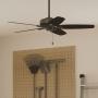 Ventilador de techo Builder Elite Negro Mate 52 pulgadas