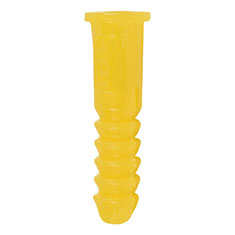 ANCLA DE EXPANSIÓN 4-6-8 X 7/8 DE PULGADA AMARILLO 0.001 GR 100 PIEZAS