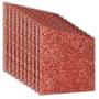 PANEL DE ACRÍLICO GLITTER ROJO 40 X 40 CM PARA DECORACIÓN RESISTENTE 10 PIEZAS