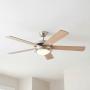 VENTILADOR DE TECHO COMET 52" NÍQUEL