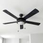 VENTILADOR DE TECHO COMET 52" NEGRO