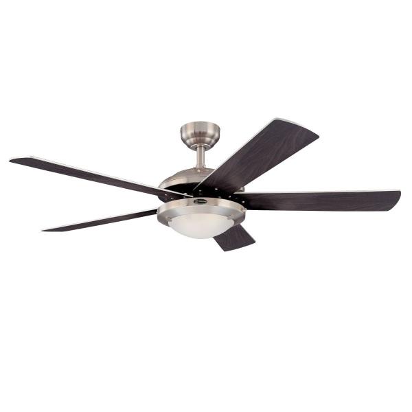 VENTILADOR DE TECHO COMET 52" NÍQUEL