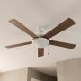 VENTILADOR DE TECHO COMET 52" BLANCO