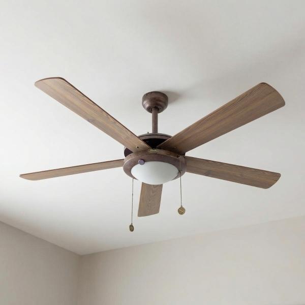 VENTILADOR DE TECHO COMET 52" CAFÉ