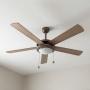 VENTILADOR DE TECHO COMET 52" CAFÉ