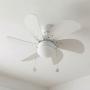 VENTILADOR DE TECHO TURBO SWIRL 30" BLANCO