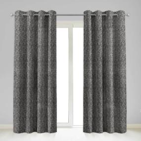 CORTINA JACQUARD BILLIE GRIS 134 X 213 CM