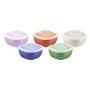 Juego de 5 Recipientes Tramontina con Tapa (300ml)