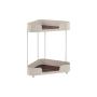 ORGANIZADOR ESQUINERO PARA BAÑO CLOUD 2 NIVELES