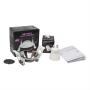 KIT DE LÁMPARA MINI GU10 LED 4.9W LUZ CÁLIDA 3000 K CROMO