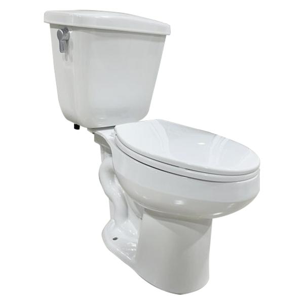 SANITARIO DE DOS PIEZAS KENZO ALARGADO 4.8 L BLANCO AHORRADOR