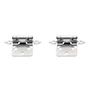 BISAGRA PLANA 7 X 4.6 CM PLATA 2 PIEZAS