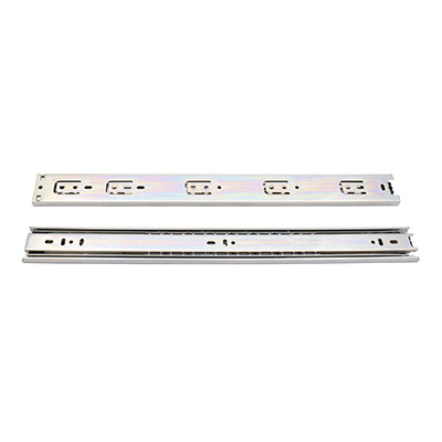 JUEGO DE CORREDERAS CON EXTENSIÓN METAL 45.72 X 4.4 CM 2 PIEZAS