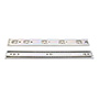 JUEGO DE CORREDERAS CON EXTENSIÓN METAL 45.72 X 4.4 CM 2 PIEZAS