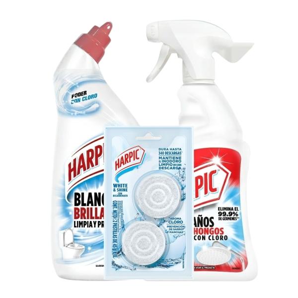 HARPIC 3PK MIX ANTIHOGOS & CLORO
