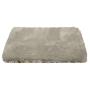 TAPETE PARA SALA POLIÉSTER 50 X 80 CM BEIGE ANTIDESLIZANTE