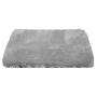 TAPETE PARA SALA POLIÉSTER 50 X 80 CM GRIS ANTIDESLIZANTE