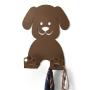 PERCHERO PERRITO CAFÉ 17.5 cm x 11 cm