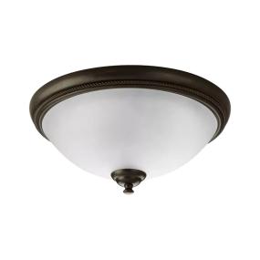 PLAFÓN ILUMINADO SOBREPONER FOCO E26 CIRCULAR 75 W CAFÉ USO INTERIOR