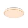 PLAFÓN ILUMINADO LED SOBREPONER CIRCULAR 20 W BLANCO LUZ CÁLIDA INTERIOR