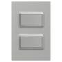 INTERRUPTOR SENCILLO 10AX 250V COLOR ALUMINIO